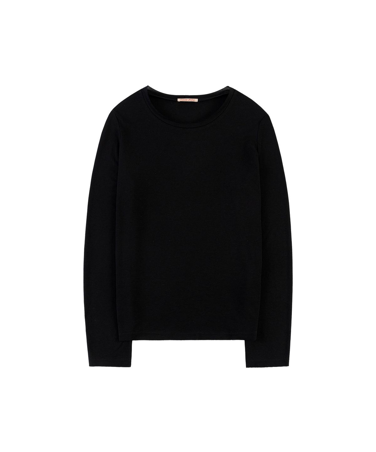 반원 아틀리에(VANONE ATELIER) A3565 울 블렌디드 롱 슬리브_Black