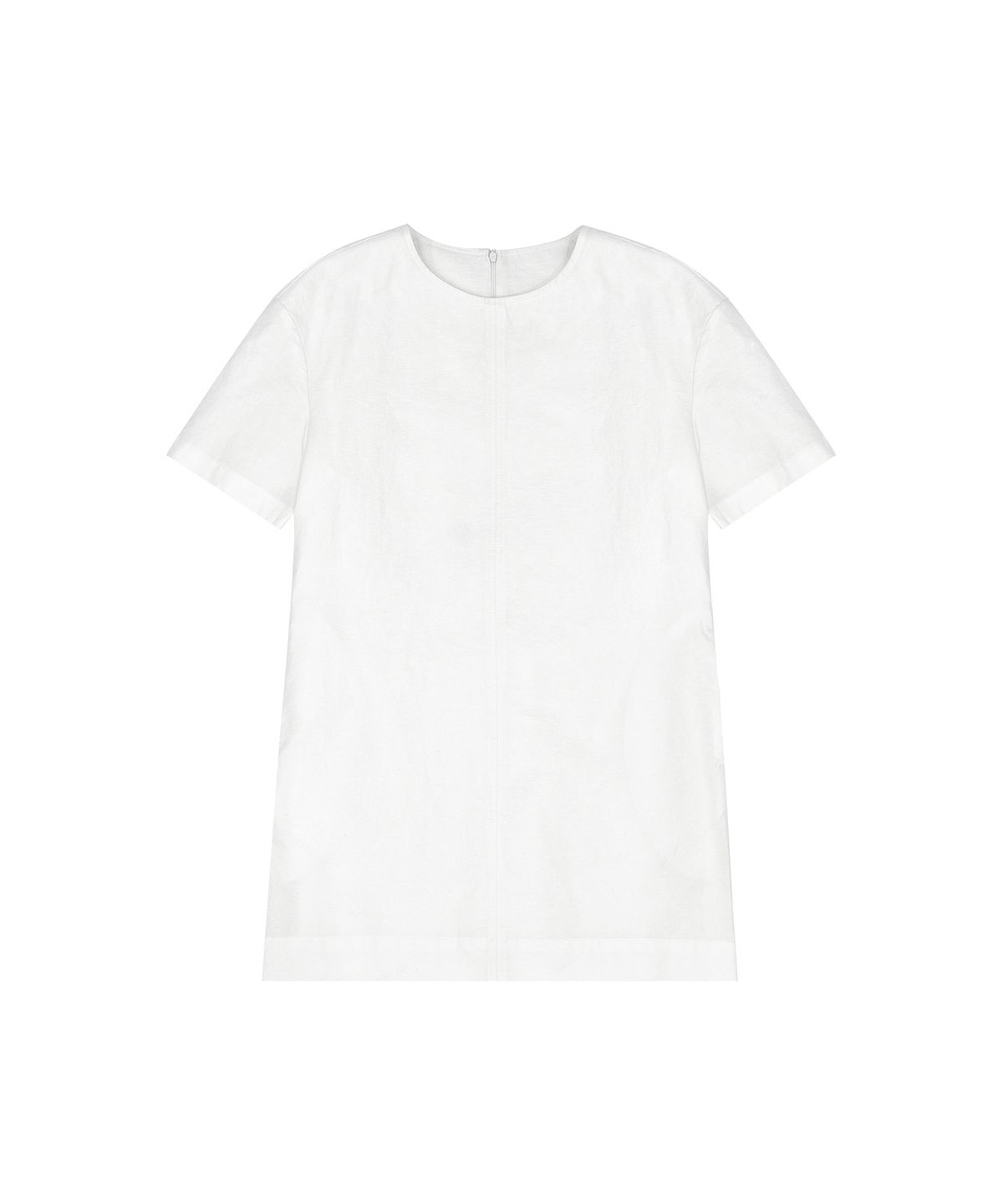반원 아틀리에(VANONE ATELIER) A3568 절개 미니 원피스_White