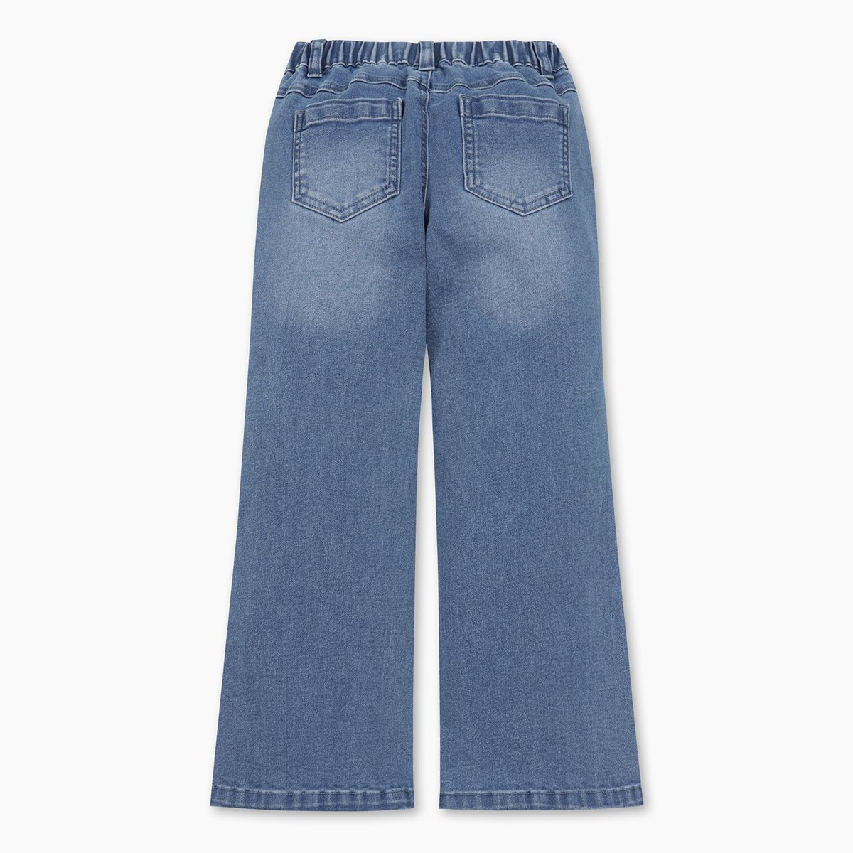베네통키즈(BENETTONKIDS) 데이지 부츠컷 데님 팬츠_QADP02611BL