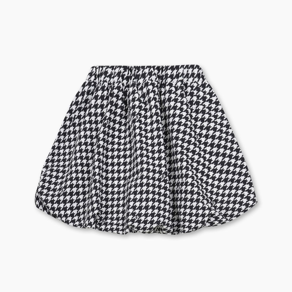 베네통키즈(BENETTONKIDS) 로고 테이핑 벌룬 스커트_QASK07611BK