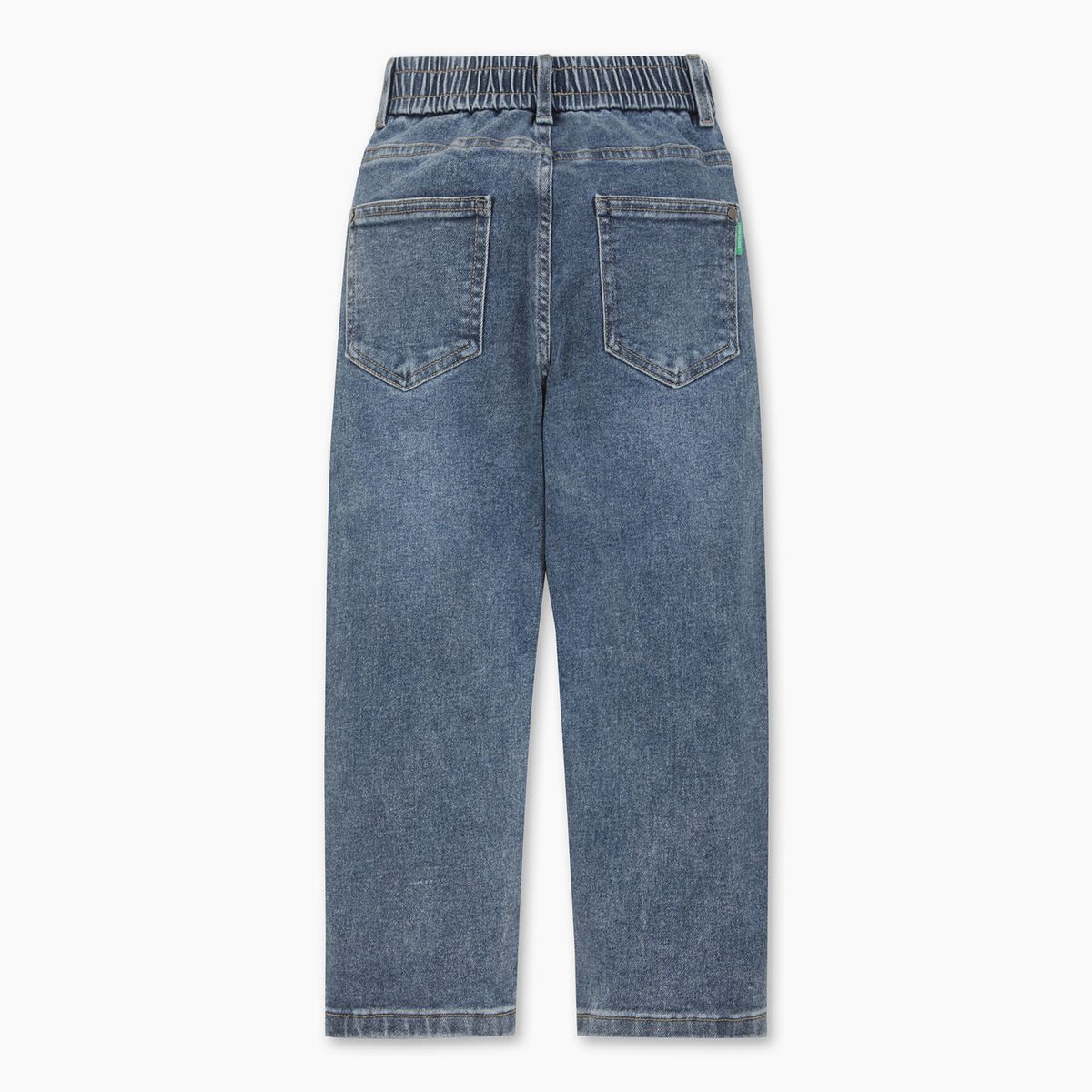 베네통키즈(BENETTONKIDS) 워싱 데님 팬츠_QADP12611NY
