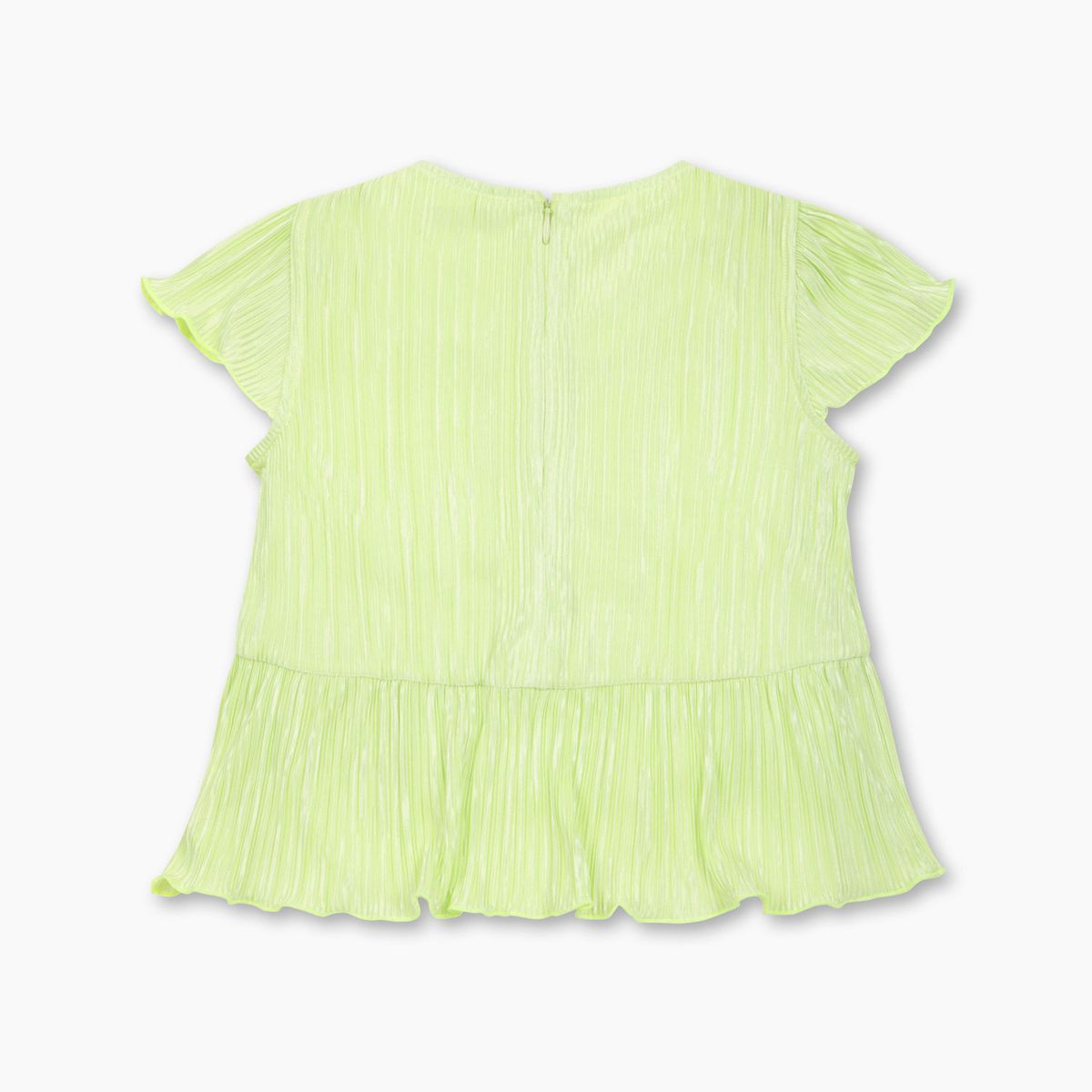 베네통키즈(BENETTONKIDS) 보드레 플레어 블라우스_QAWS04631LA