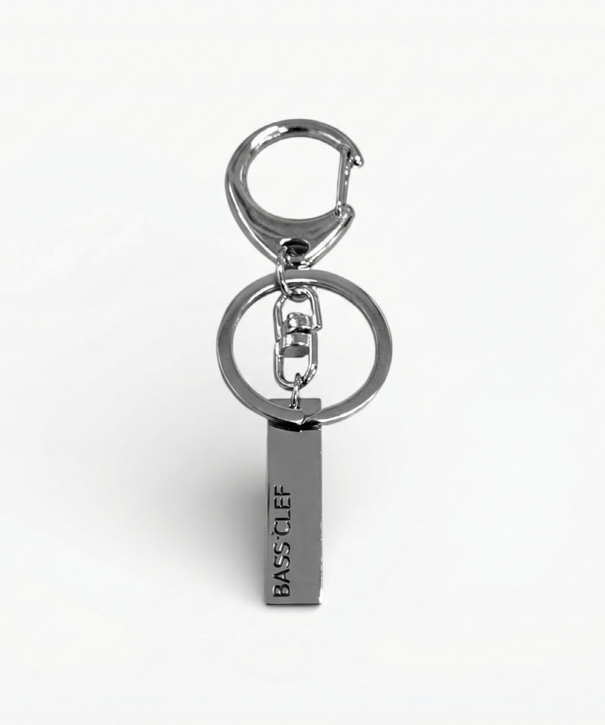 베이스클레프(BASSCLEF) 가방 키링 펜던트 써지컬스틸 바지체인 STICK KEY RING