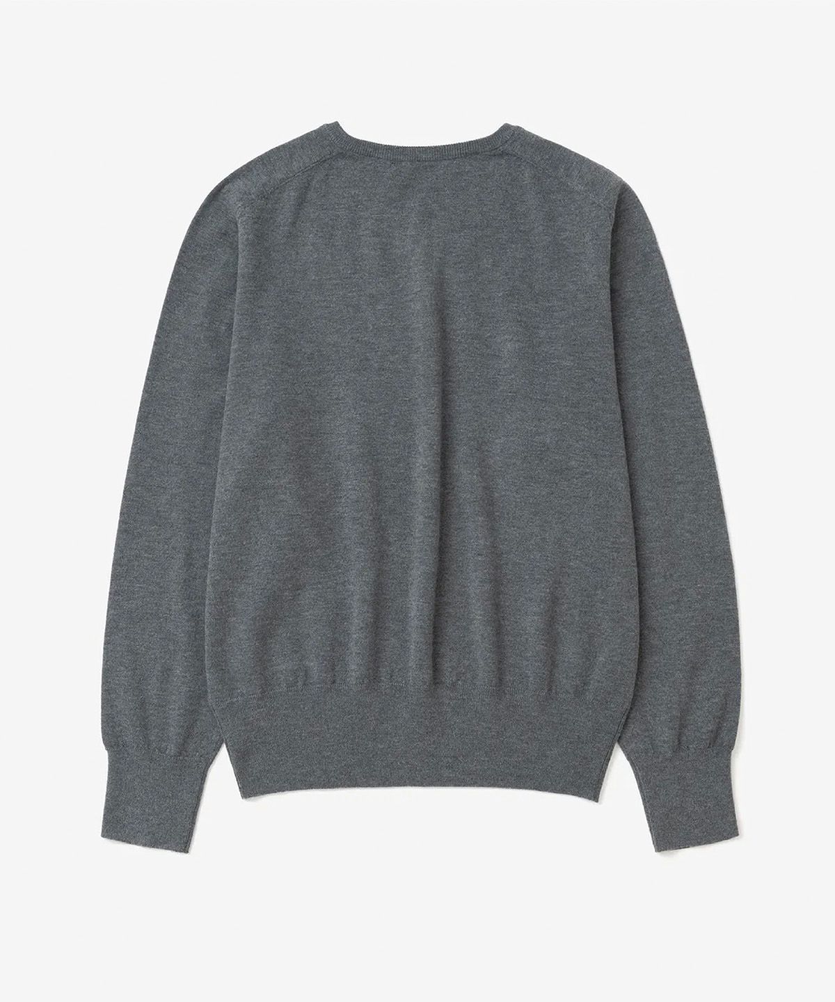 애드슬로우(ADDSLOW) V-Neck Knit (Gray)
