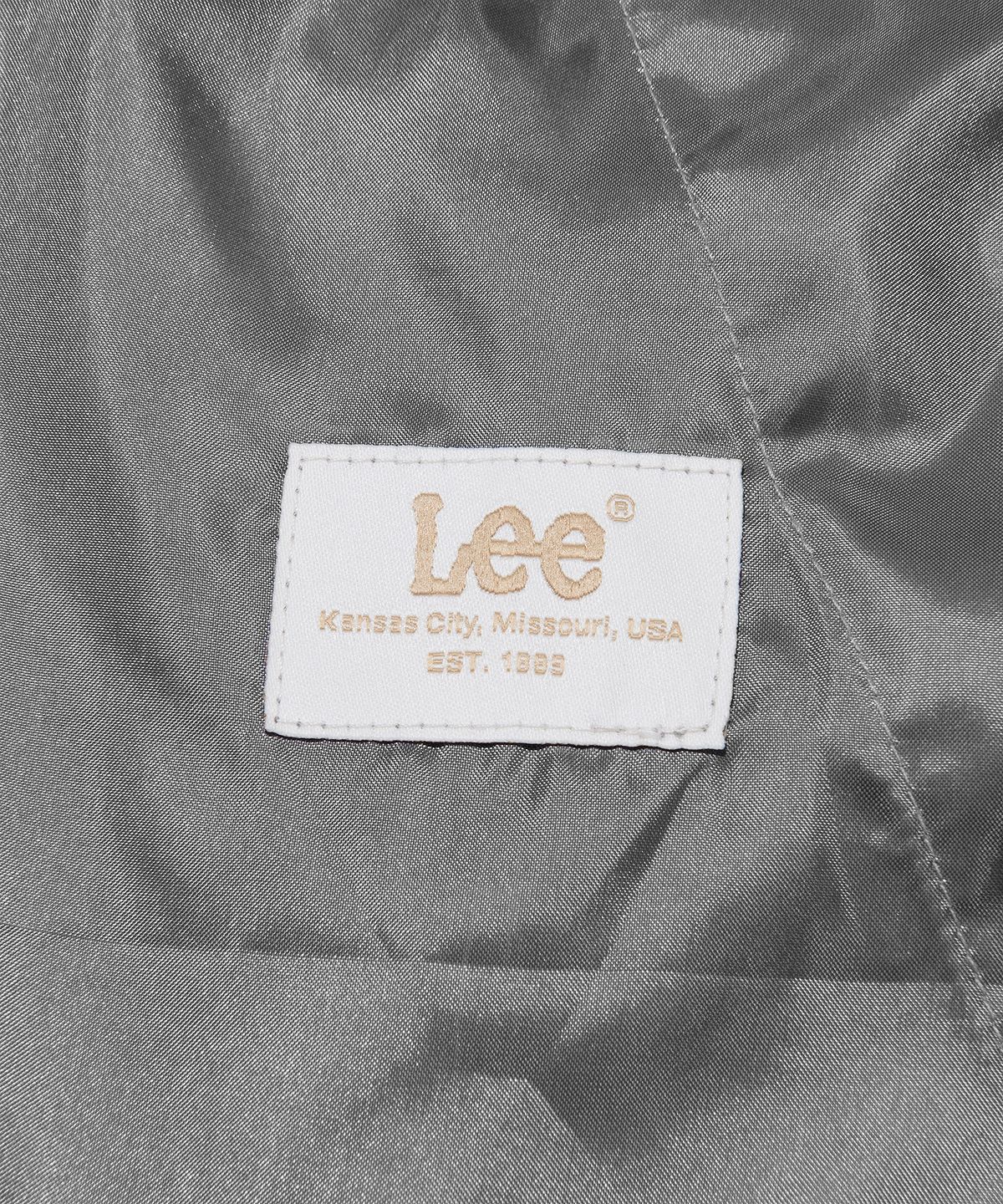 리(LEE) 우먼 나일론 카고 미디 스커트 라이트그레이