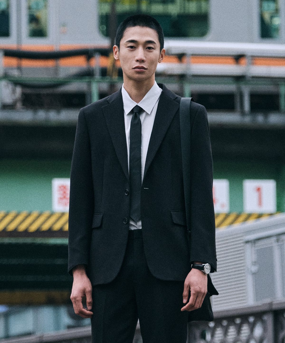 에스티코(STCO) [사계절]사방스판 에센셜 셋업 세트_블랙 (릴렉스핏)_SEJWZ71SET