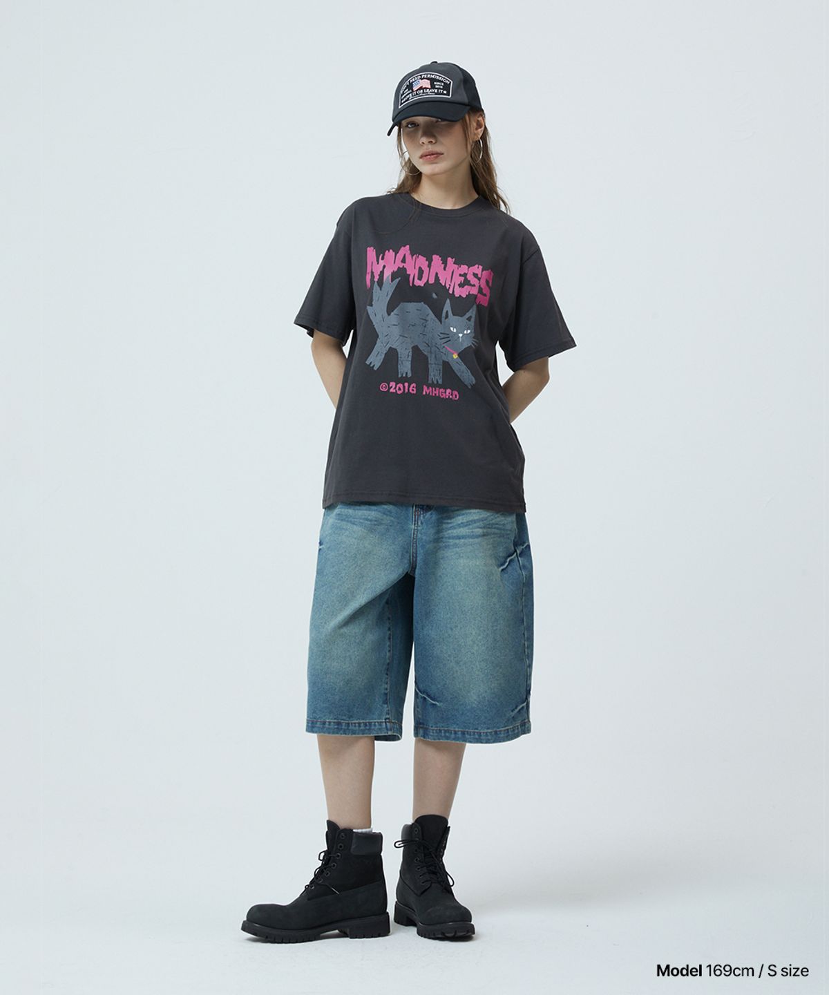 마하그리드(MAHAGRID) BERMUDA DOMINGO DENIM SHORT BLUE(MG2GMMD112A)
