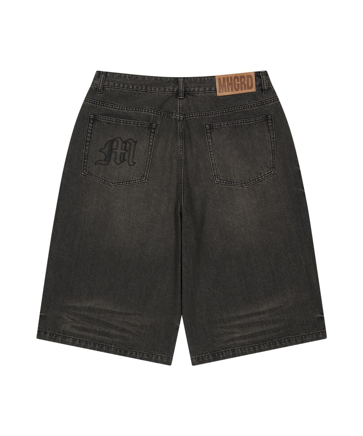 마하그리드(MAHAGRID) BERMUDA DOMINGO DENIM SHORT BLACK(MG2GMMD112A)