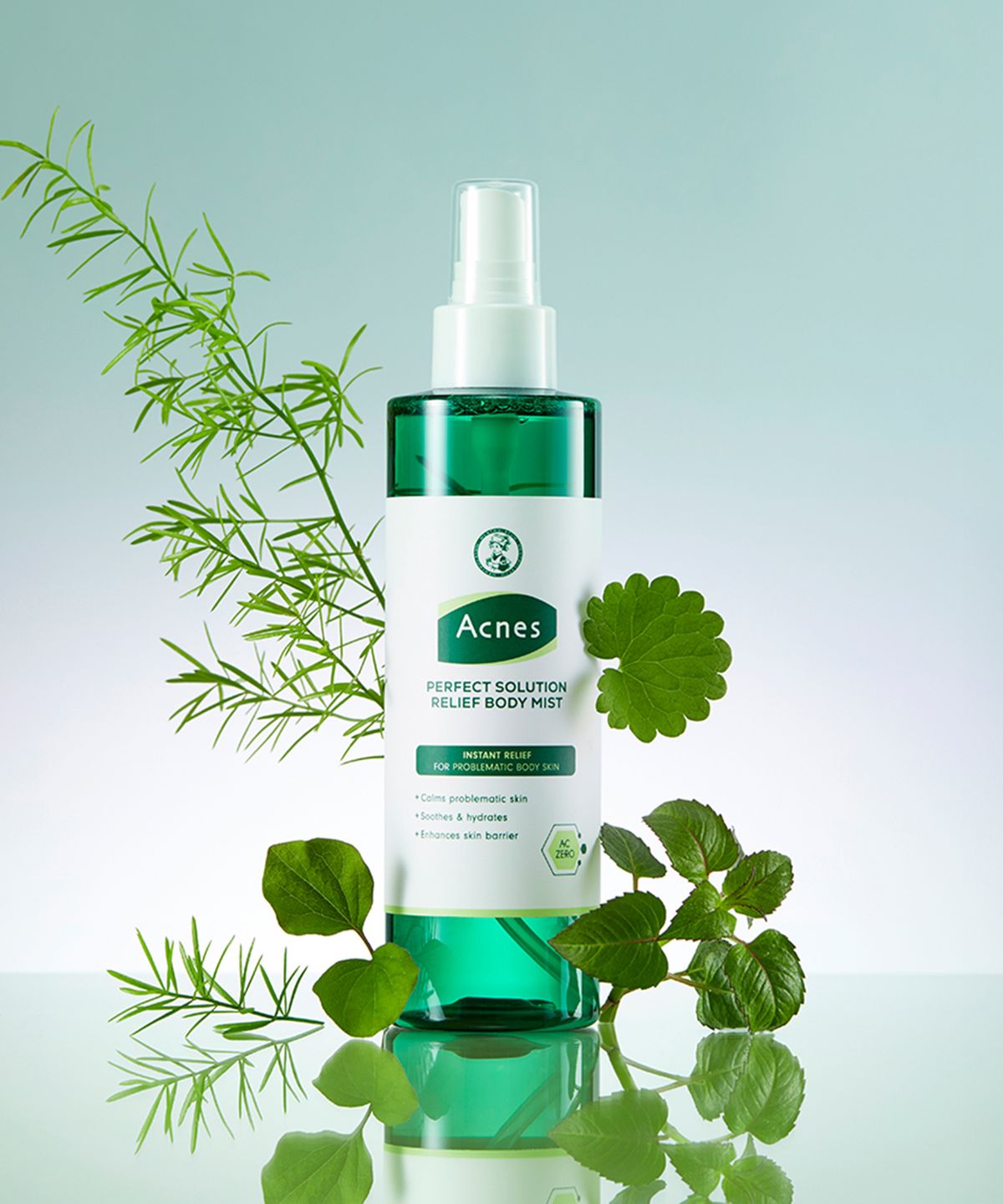 아크네스(ACNES) [SET] 퍼펙트 솔루션 릴리프 바디워시 500ml + 릴리프 바디 미스트 210ml (+호박샤워볼 증정)