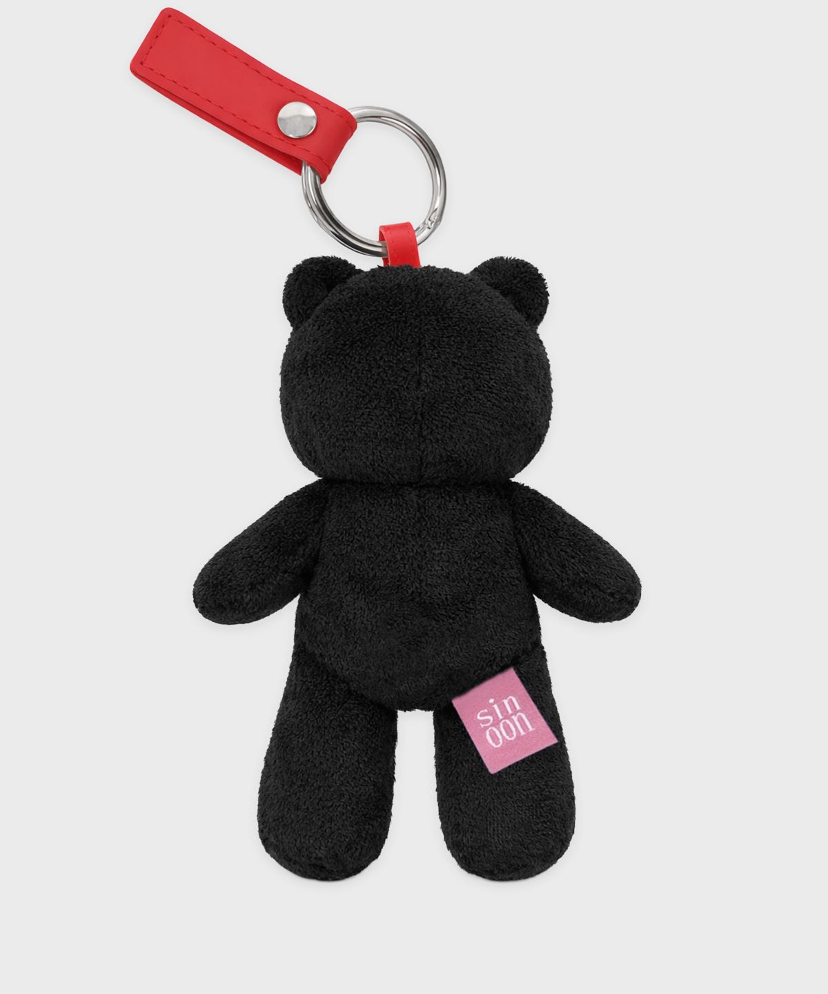 시눈(SINOON) XOXO Nooni Bear Keyring (Black)