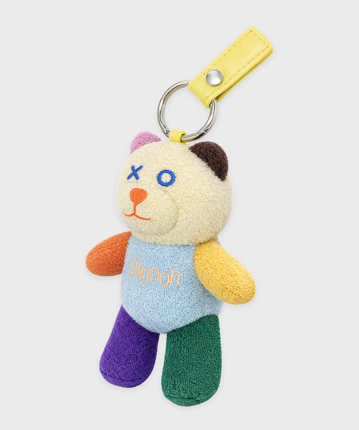 시눈(SINOON) XOXO Nooni Bear Keyring (Ivory)