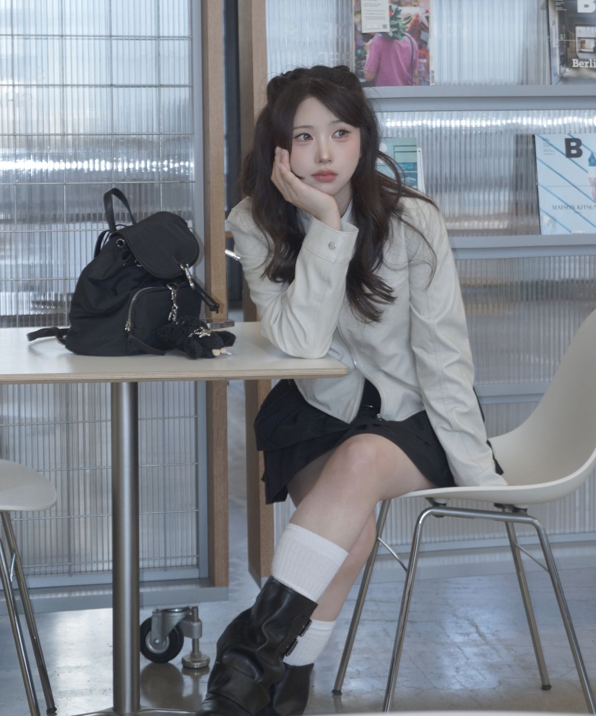 미쏘(MIXXO) 프릴 레이어드 원피스_MIWOWG309C