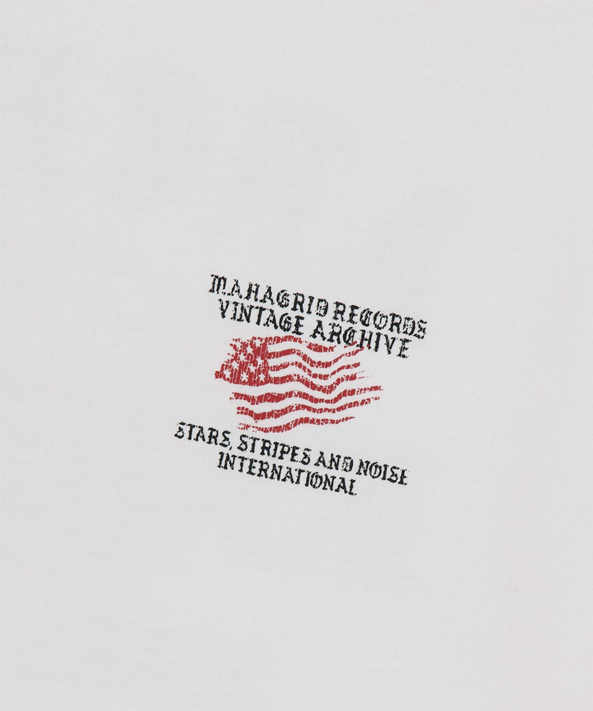 마하그리드(MAHAGRID) FLAG ARCHIVE TEE WHITE(MG2GMMT526A)