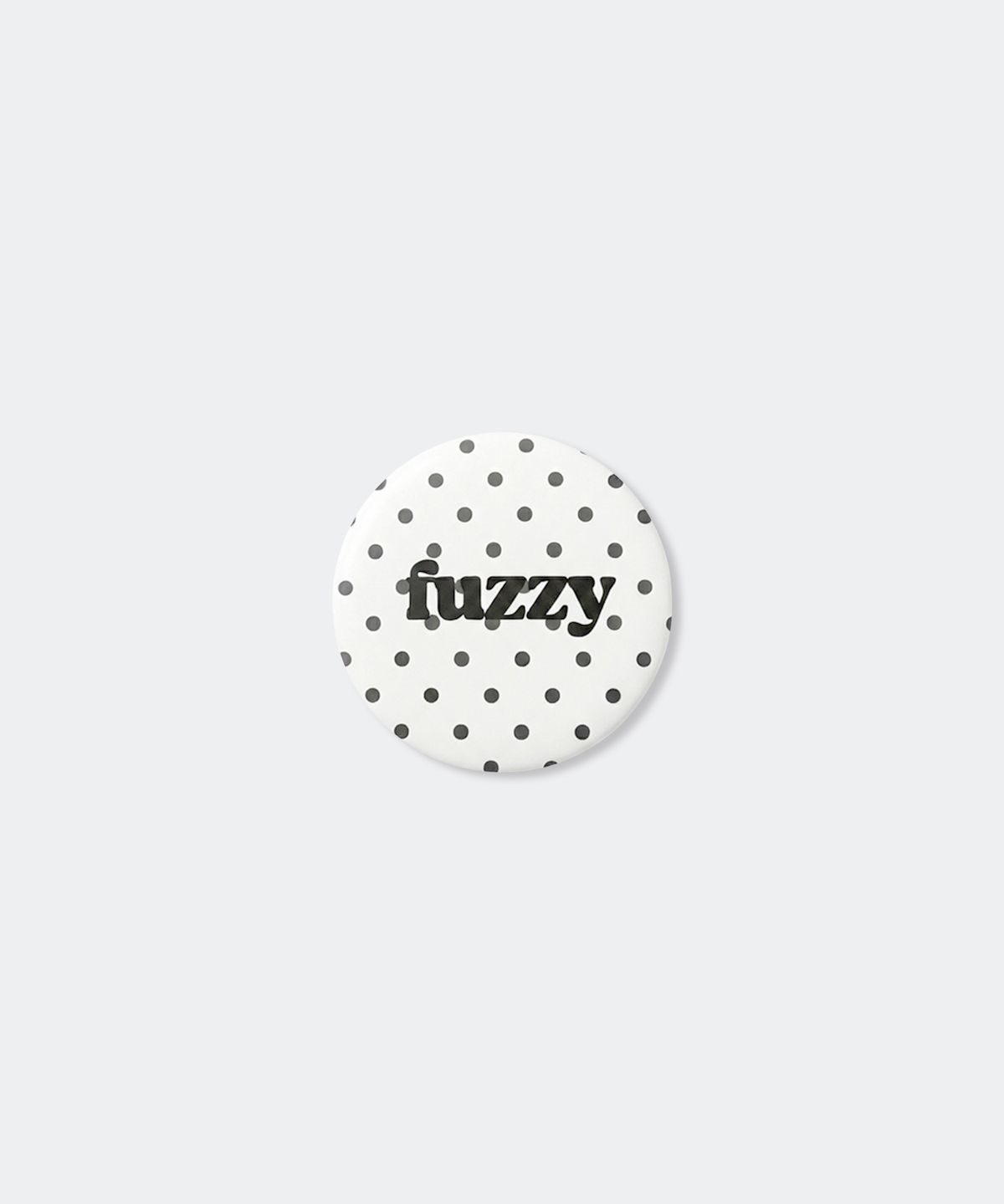 퍼지스캔(FUZZY SCAN) 모노톤 키치 핀버튼 뱃지 세트
