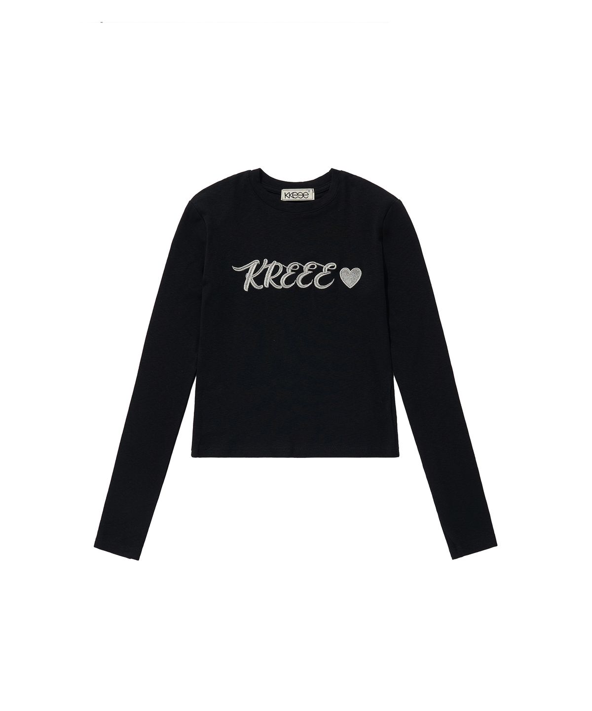 케이케이이이이(KKEEE) 체인스티치 슬림 긴팔티(2color)