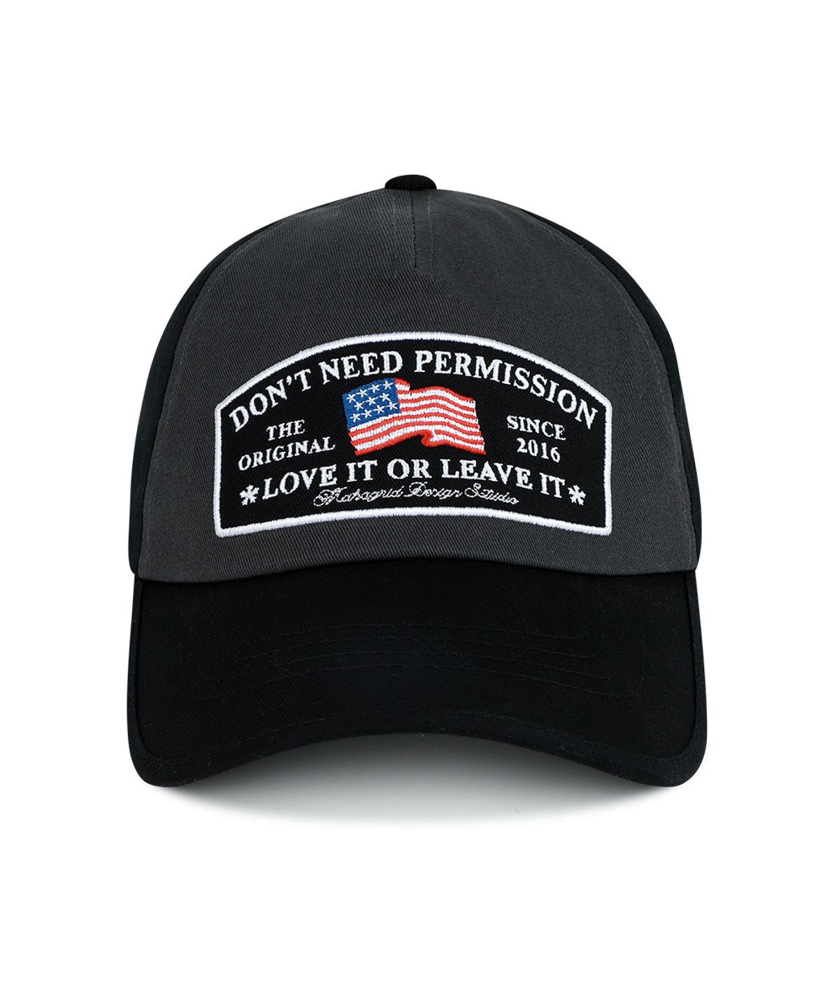 마하그리드(MAHAGRID) DNP TRUCKER BALL CAP BLACK(MG2GSMAB36A)