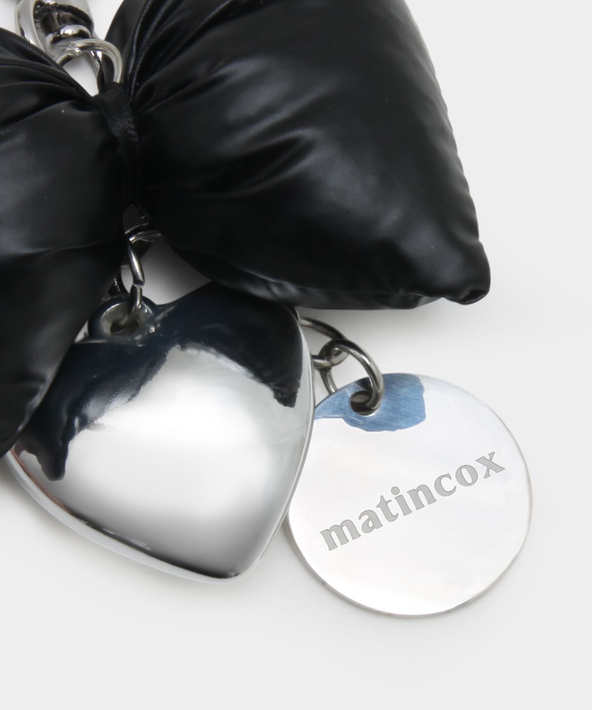 마틴콕스(MATINCOX) Padded Heart Keyring - Black