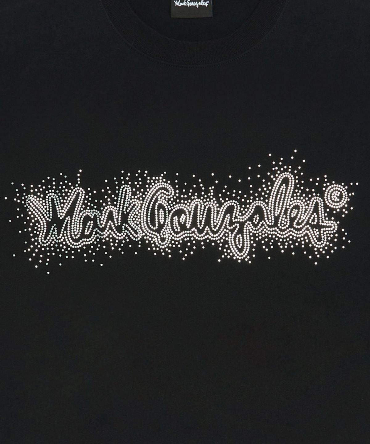마크곤잘레스(MARK GONZALES) 핫픽스 사인로고 반팔 티셔츠 - BLACK