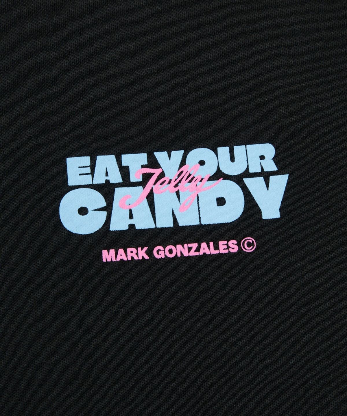 마크곤잘레스(MARK GONZALES) 캔디 엔젤 반팔 티셔츠 - BLACK