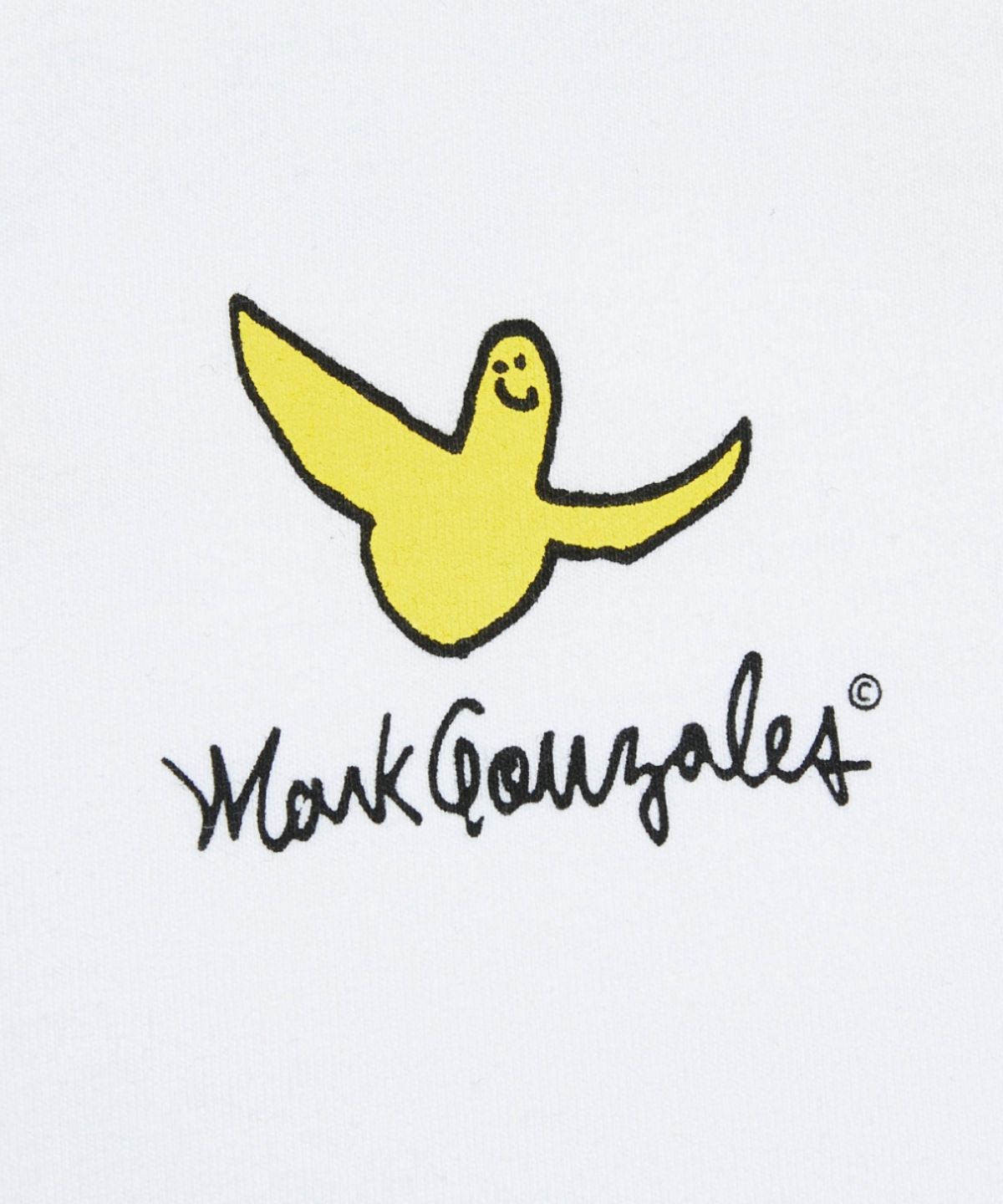 마크곤잘레스(MARK GONZALES) 미니 플라잉 엔젤 반팔 티셔츠 - WHITE