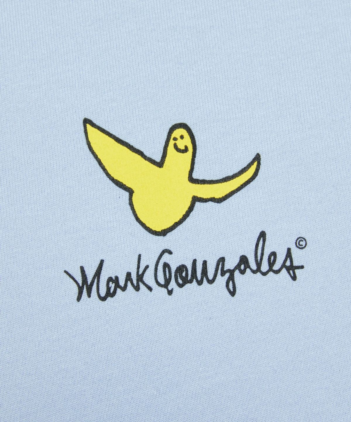마크곤잘레스(MARK GONZALES) 미니 플라잉 엔젤 반팔 티셔츠 - SKY BLUE