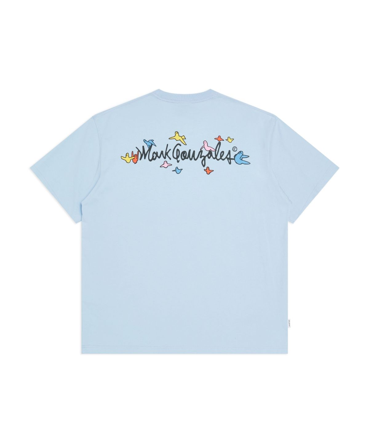 마크곤잘레스(MARK GONZALES) 미니 플라잉 엔젤 반팔 티셔츠 - SKY BLUE
