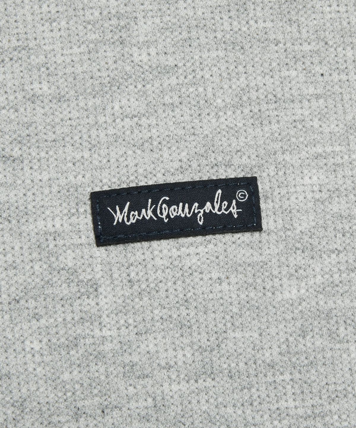 마크곤잘레스(MARK GONZALES) 스몰 박스 로고 와플 반팔 티셔츠 - M/GREY
