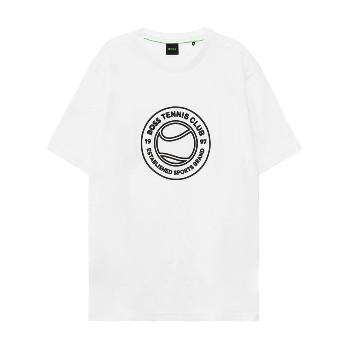 보스 스포츠(BOSS SPORTS) BOSS 테니스 아트워크 코튼 저지 티셔츠(50553648100)