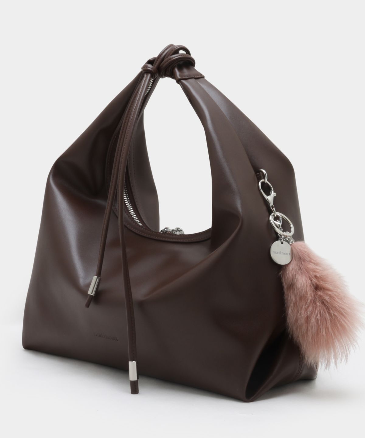 마틴콕스(MATINCOX) Real Fox Fur Keyring - Pink