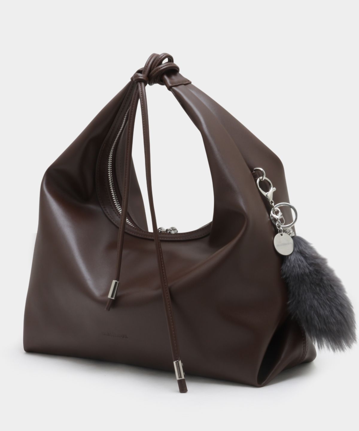 마틴콕스(MATINCOX) Real Fox Fur Keyring - Darkgray