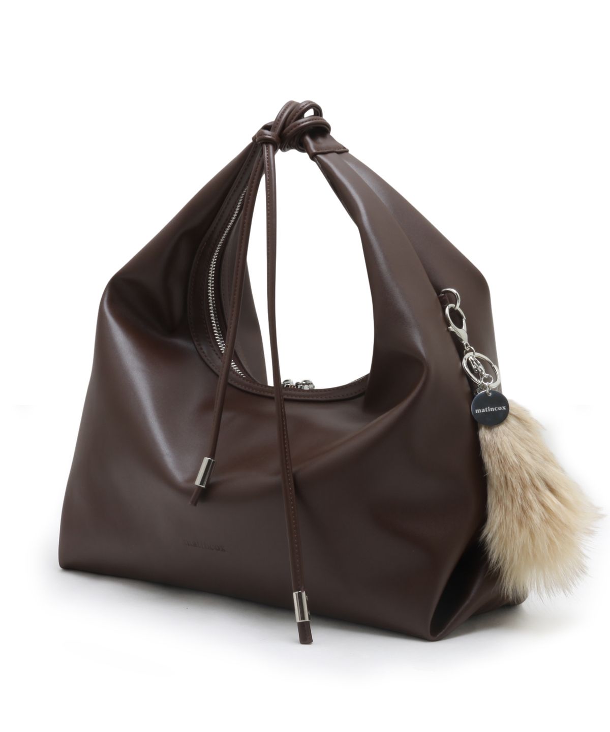 마틴콕스(MATINCOX) Real Fox Fur Keyring - Beige