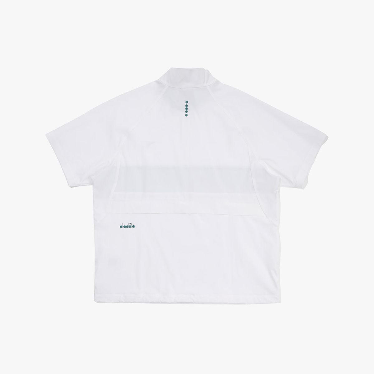 디아도라(diadora) 테니스타 반팔 아노락 OFF WHITE