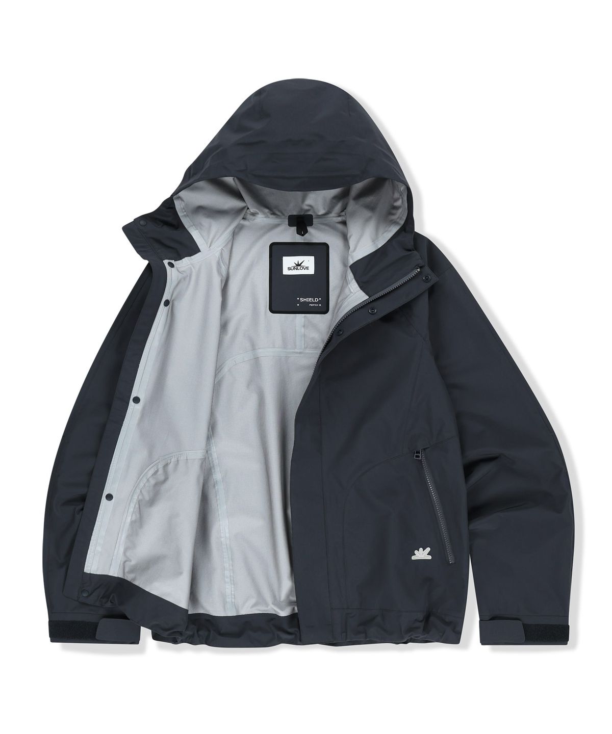 썬러브투어(SUNLOVETOUR) PERTEX® 3L Glen Shell Jacket Navy