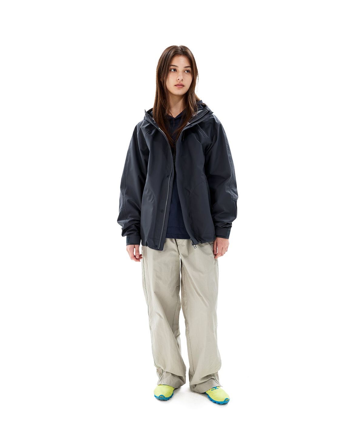 썬러브투어(SUNLOVETOUR) PERTEX® 3L Glen Shell Jacket Navy