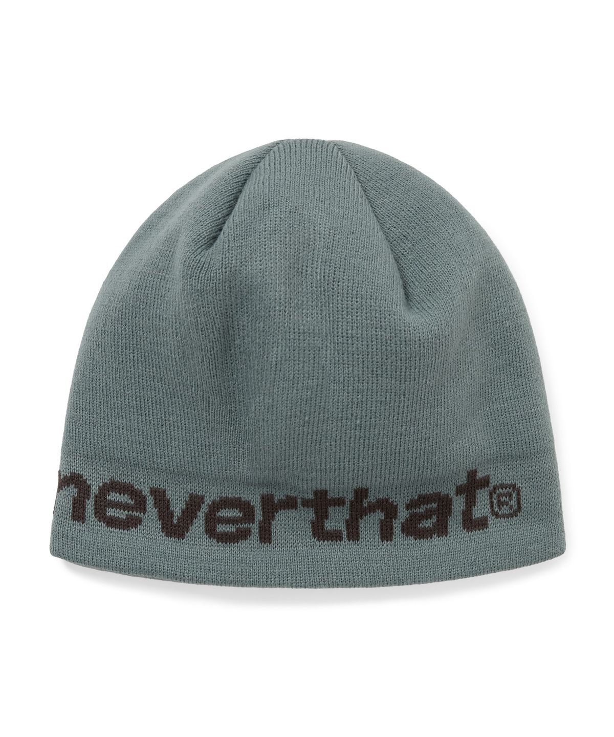 디스이즈네버댓(THISISNEVERTHAT) SP-Logo No Cuff Beanie Light Green