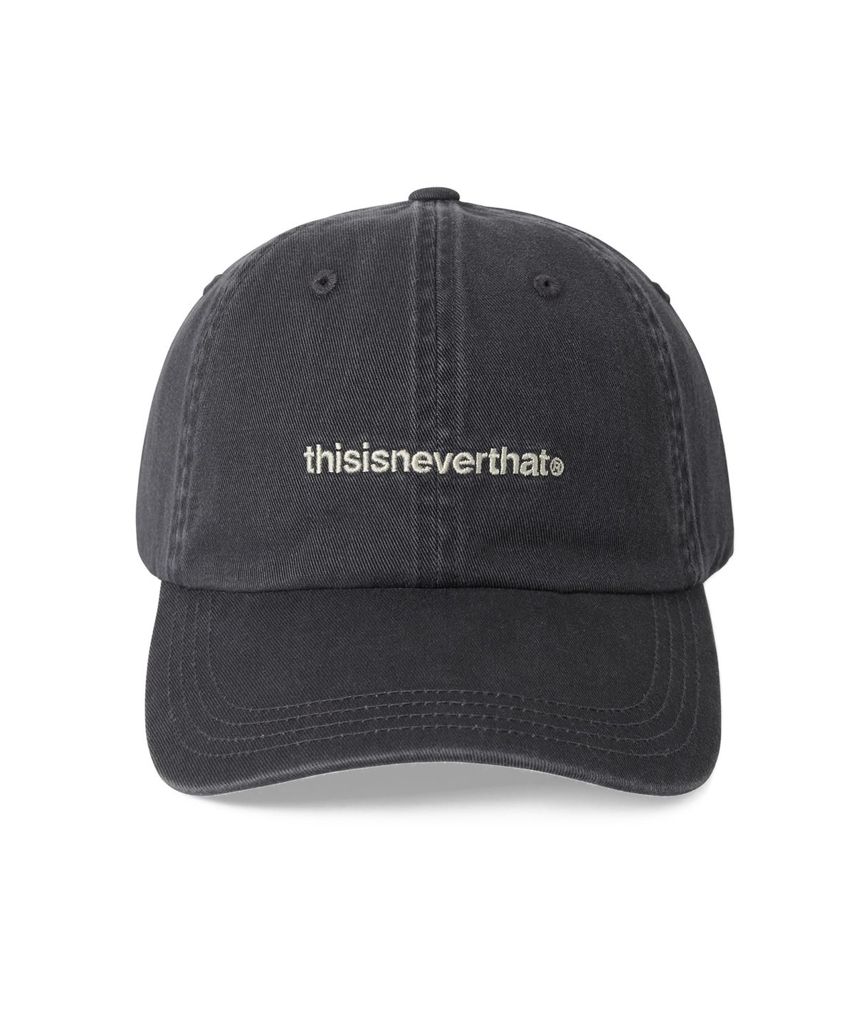 디스이즈네버댓(THISISNEVERTHAT) (SS26) T-Logo Cap Charcoal