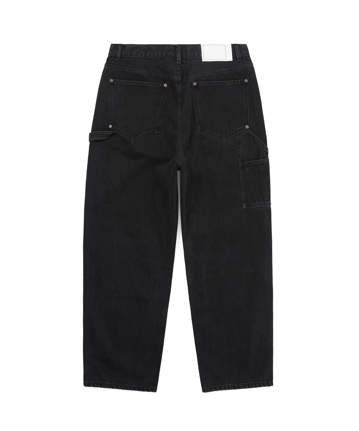 디스이즈네버댓(THISISNEVERTHAT) Denim Double Knee Pant Black