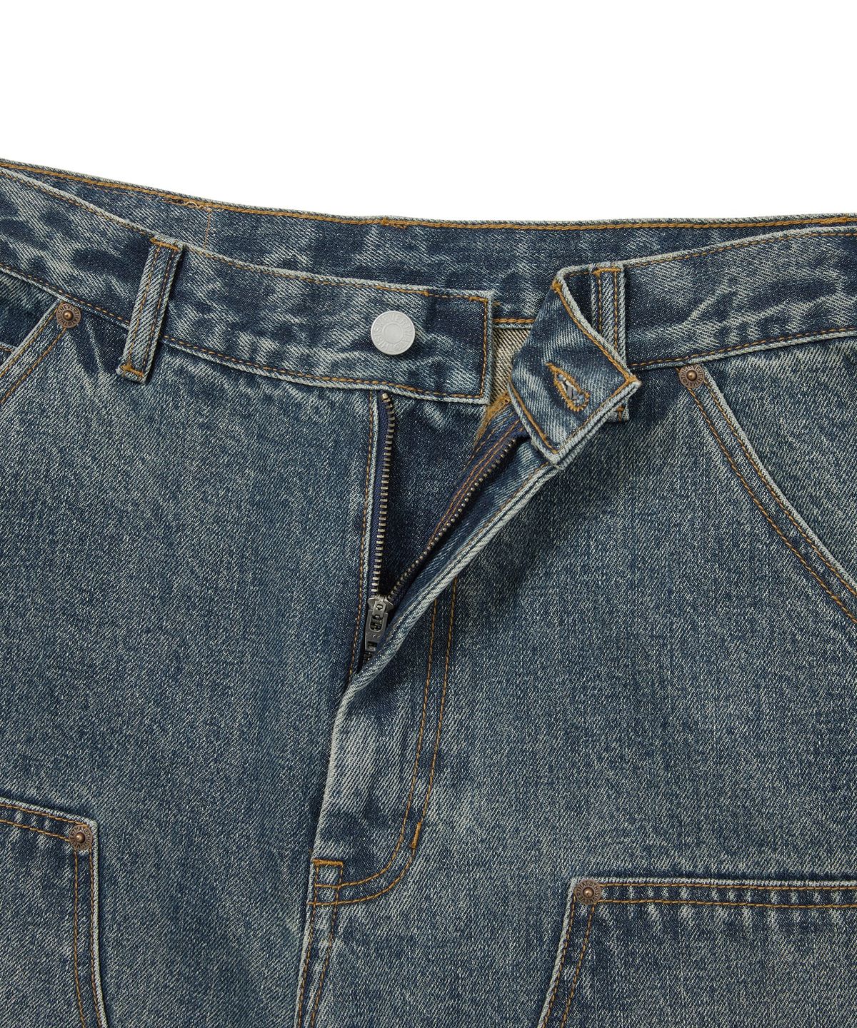 디스이즈네버댓(THISISNEVERTHAT) Denim Double Knee Pant Mud