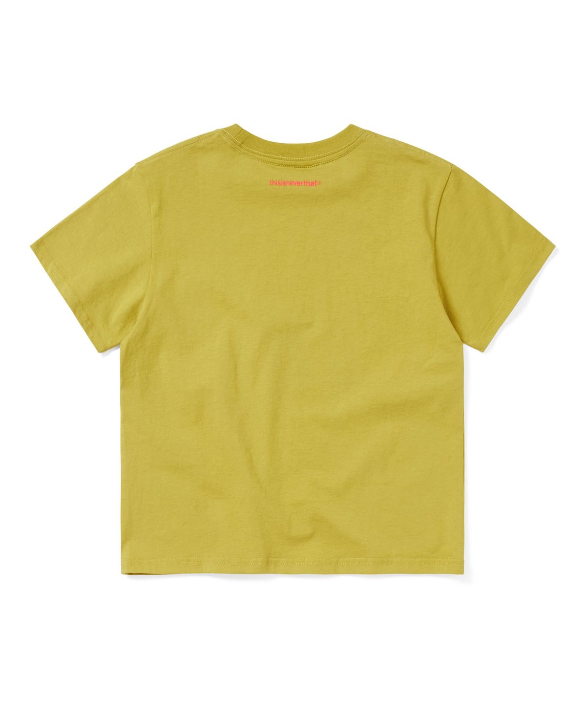 디스이즈네버댓(THISISNEVERTHAT) T-Logo W Tee Lime Green