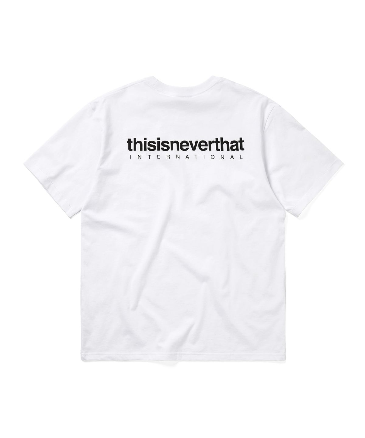 디스이즈네버댓(THISISNEVERTHAT) INTL. Logo Tee White