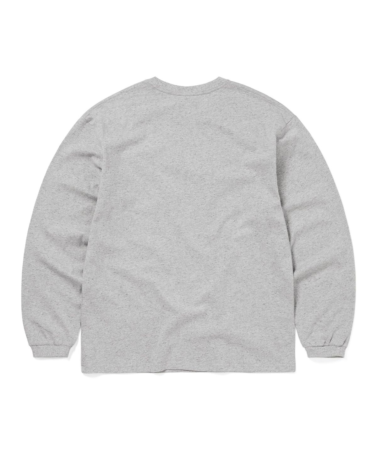 디스이즈네버댓(THISISNEVERTHAT) L-Logo Pocket L/S Tee Heather Grey