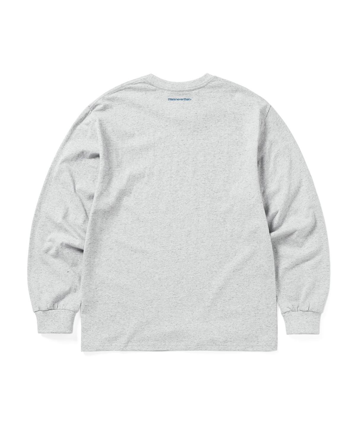 디스이즈네버댓(THISISNEVERTHAT) T-Logo L/S Tee Heather Grey