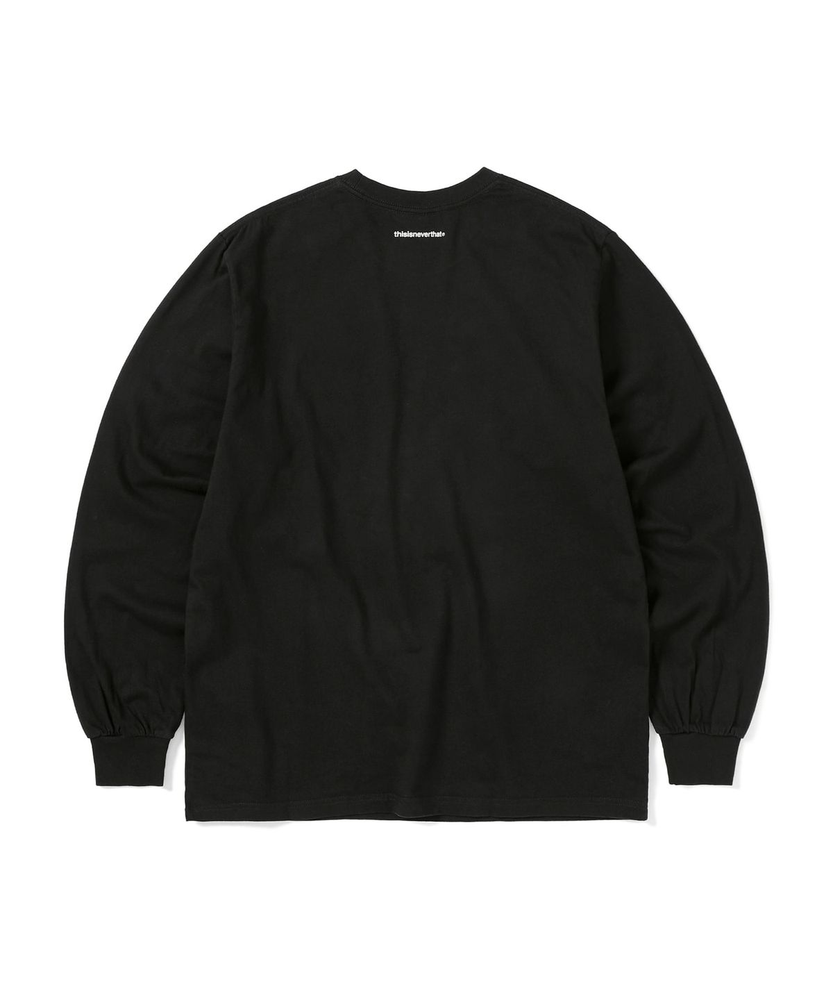 디스이즈네버댓(THISISNEVERTHAT) T-Logo L/S Tee Black