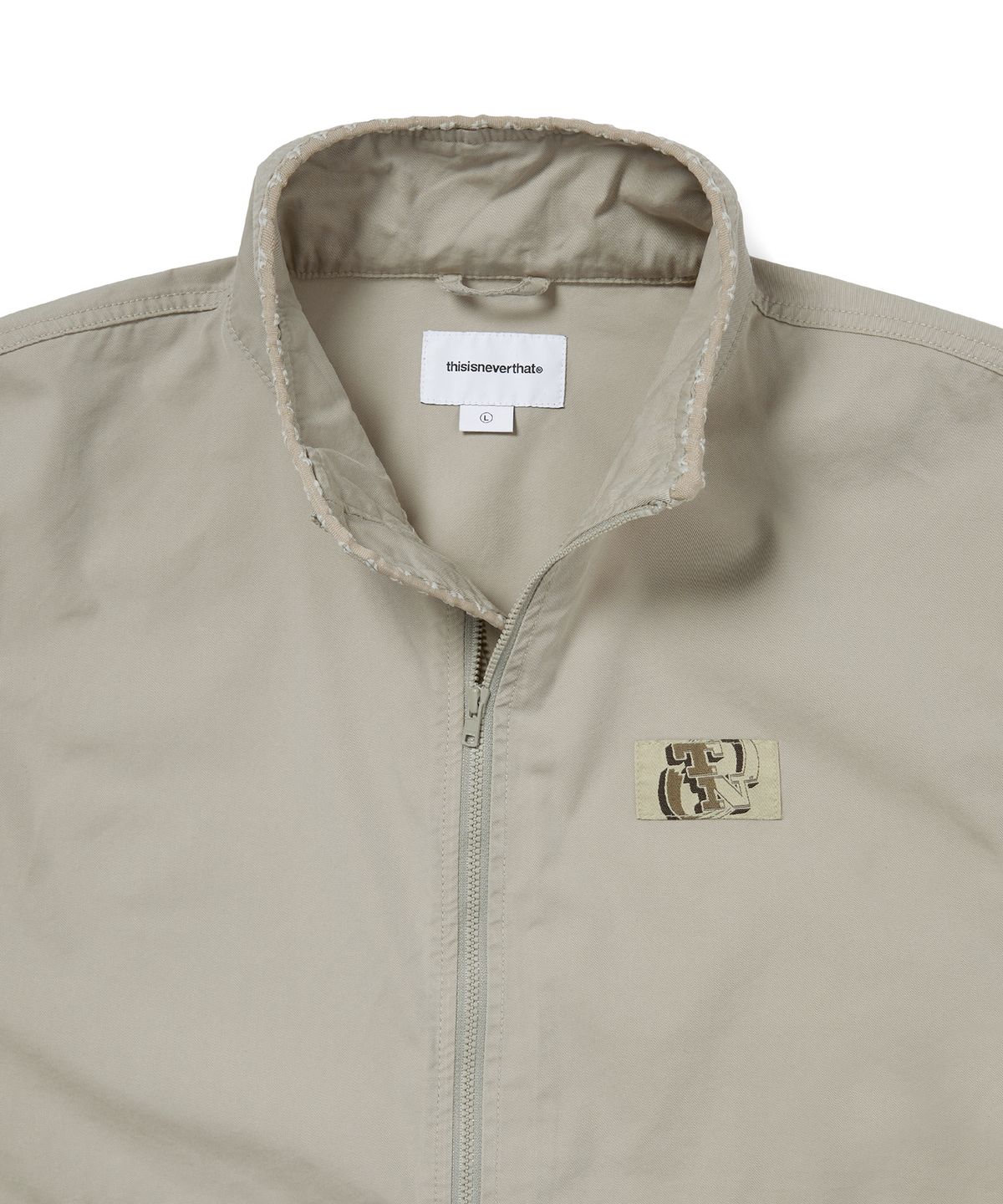 디스이즈네버댓(THISISNEVERTHAT) Piping Easy Pullover Stone