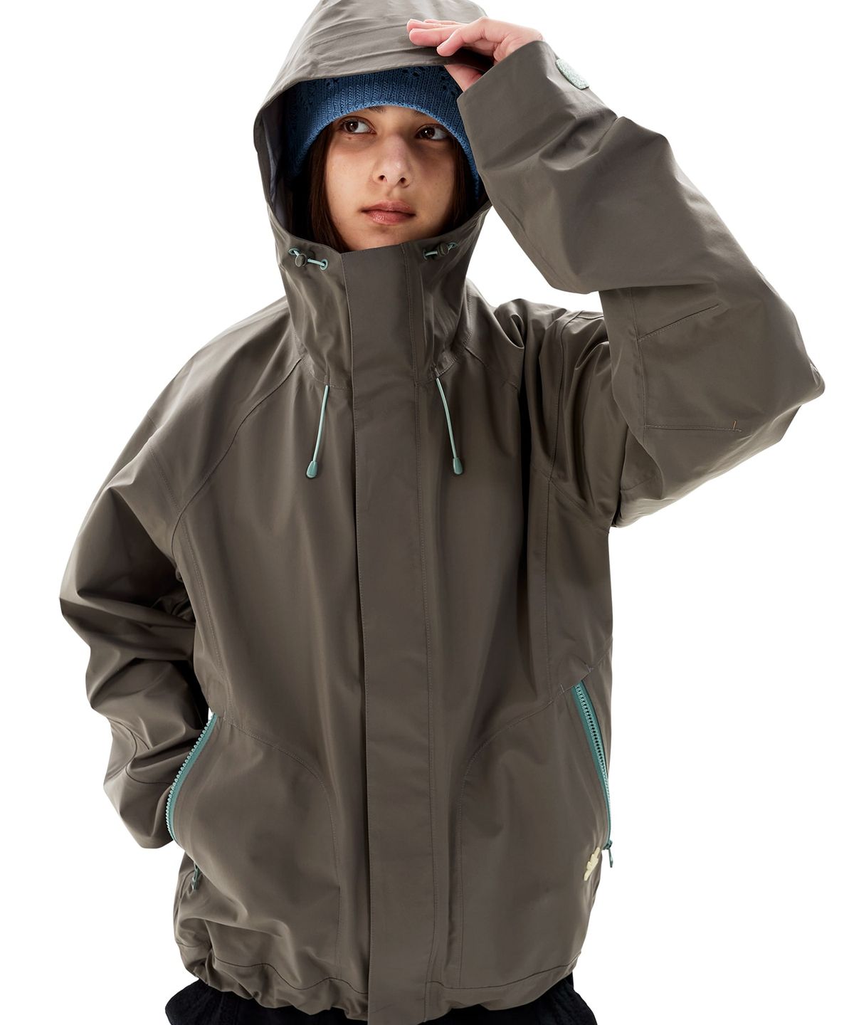 썬러브투어(SUNLOVETOUR) PERTEX® 3L Glen Shell Jacket Brown