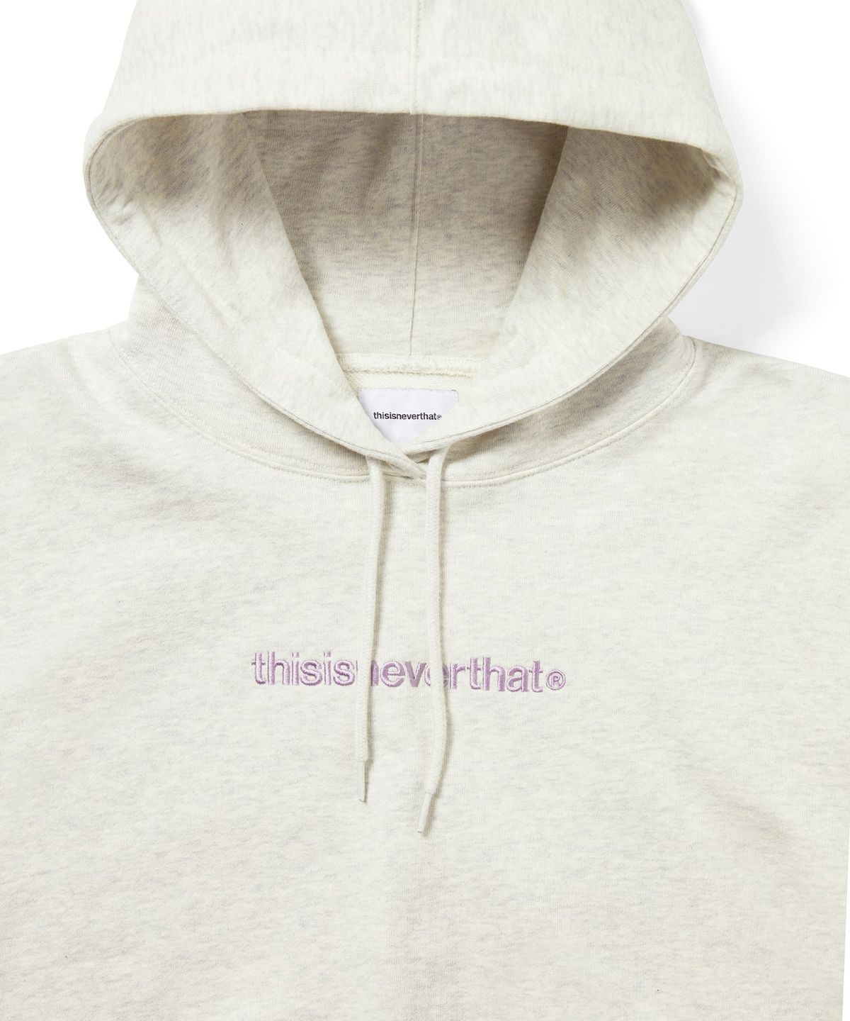 디스이즈네버댓(THISISNEVERTHAT) T-Logo W Hoodie Oatmeal