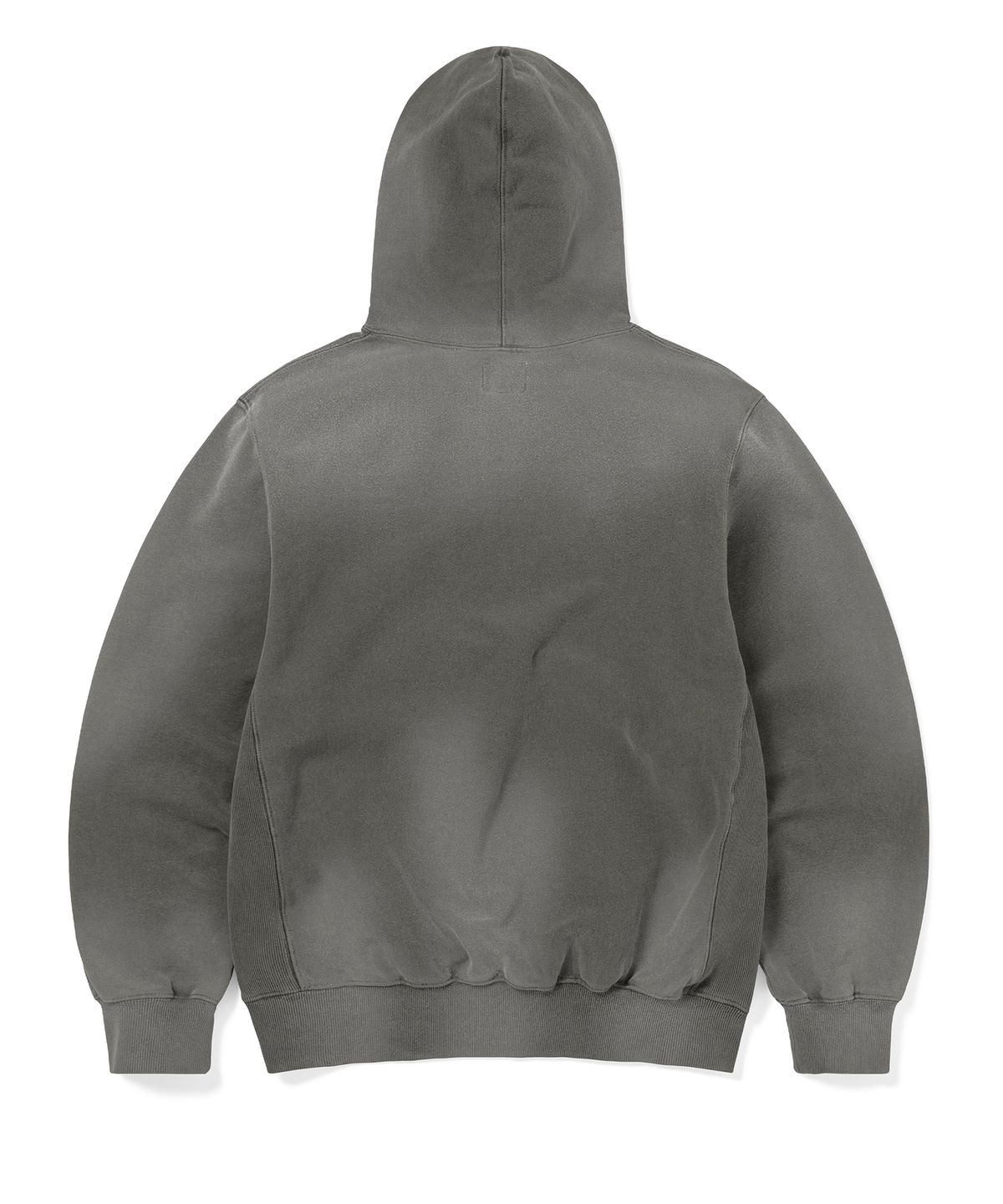 디스이즈네버댓(THISISNEVERTHAT) Overdyed Embroidery Hoodie Charcoal