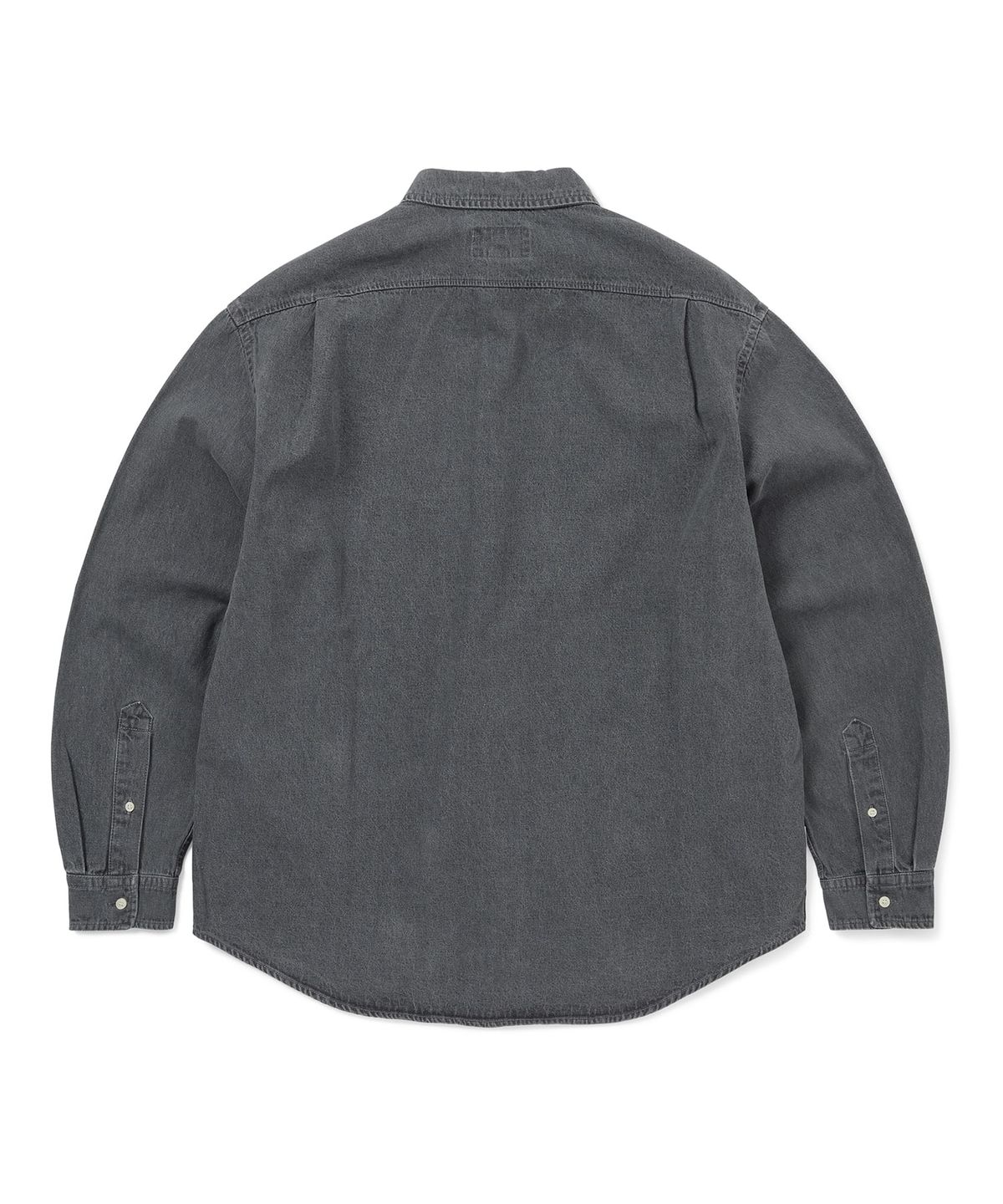 디스이즈네버댓(THISISNEVERTHAT) Washed Denim Shirt Dusty Grey