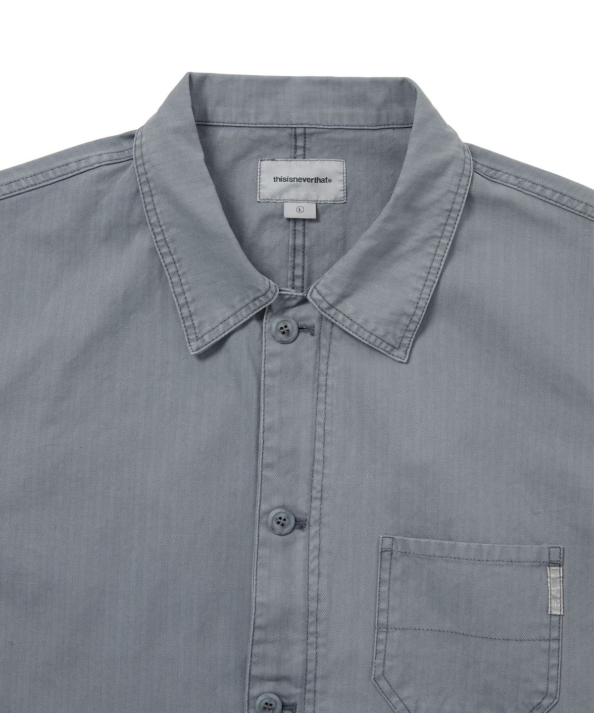 디스이즈네버댓(THISISNEVERTHAT) HBT Washed Jacket Blue