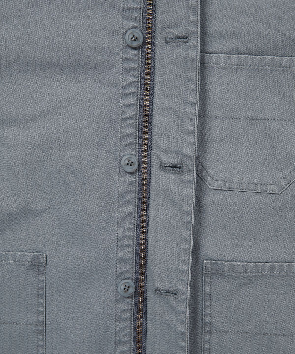 디스이즈네버댓(THISISNEVERTHAT) HBT Washed Jacket Blue